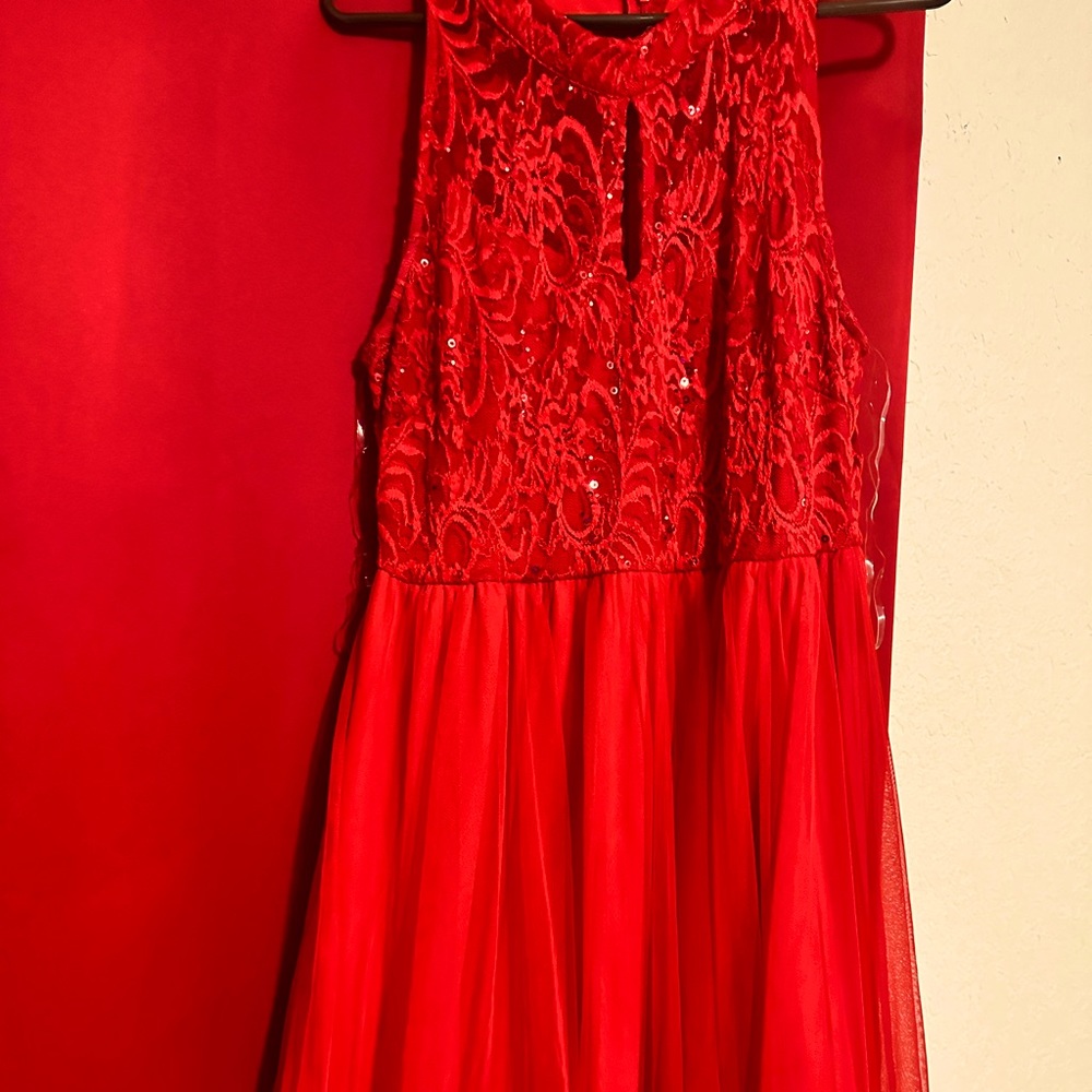Sequins prom dress